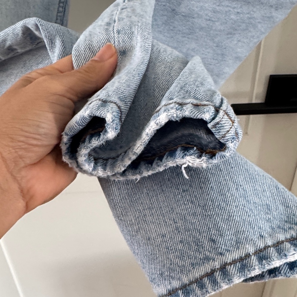 Denim Forum Faded Blue Jeans - Picture 7 of 7